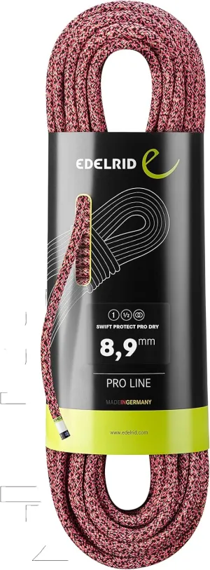 EDELRID Swift Protect 8.9mm Pro Dry Dynamic Climbing Rope