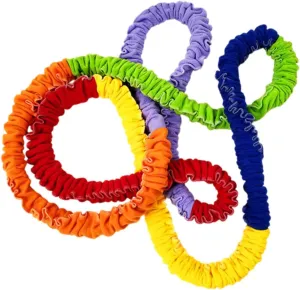 Elastic Cooperative Stretch Band Cooperative Stretch Rope Entertainment Toy Multiplayer Exercise Band Loop for Boys and Girls