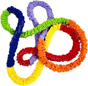 Elastic Cooperative Stretch Band Exercise Band Loop Cooperative Stretch Rope for Children Kids Adults Indoor Activities Home