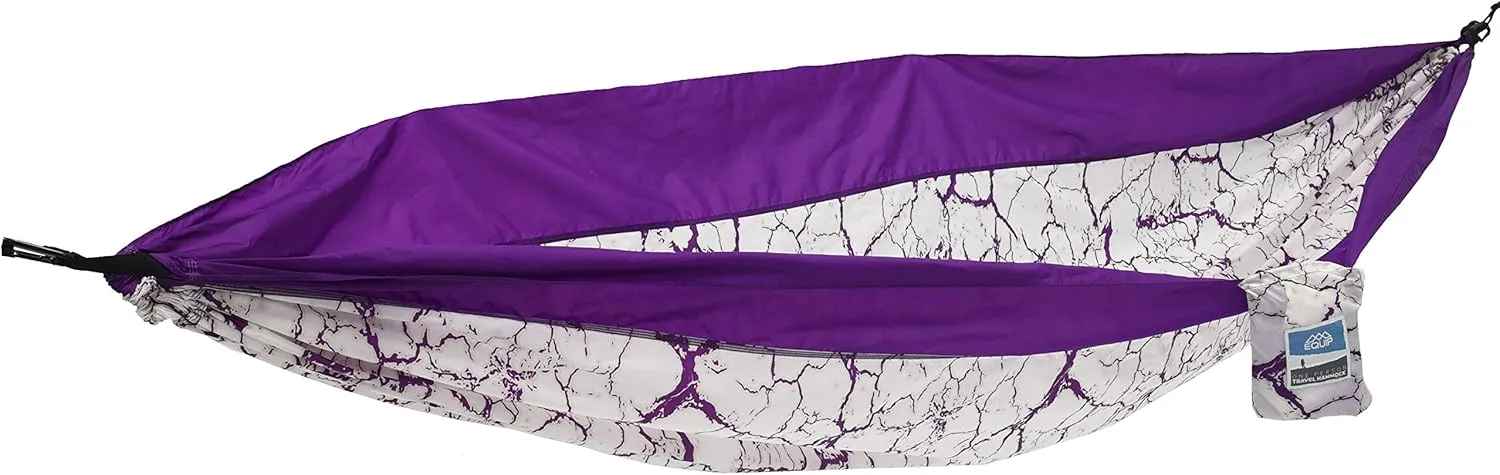 Equip Lightweight Hammock – Perfect Backpacking Hammock, Portable Hammock & Camping Hammock – Select Styles Hold Up to 500lbs – Various Outdoor Hammock Colors & Patterns