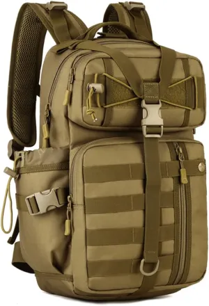 Eysee Backpack,Outdoor Backpack, Nylon Trekking Daypack, Water Resistant Hiking Backpack