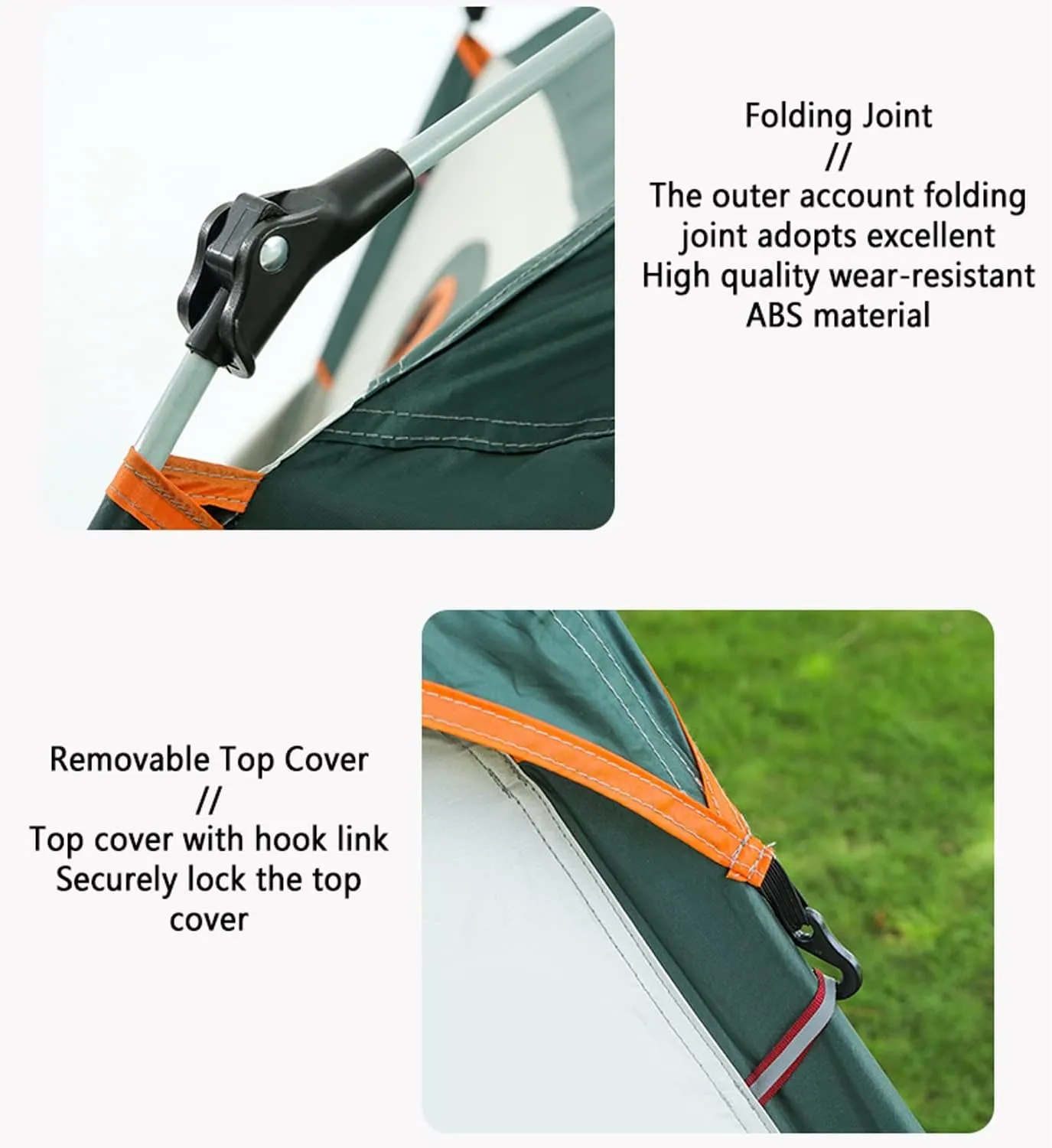 Family Camping Tent,Fully Automatic Tent Quick Opening Sun Protection Tent,Water-Proof,Venting Design,Portable Carry Bag for Traveling, Hiking, Outdoors