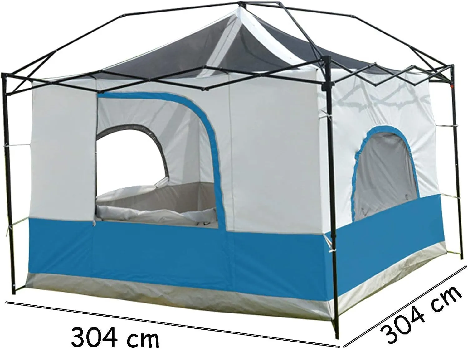 Family Camping Tents,3-4 Person Screen House Room G Patio Canopy Shelter,Lightweight and Sturdy,for Outdoor,Hiking Mountaineering Travel