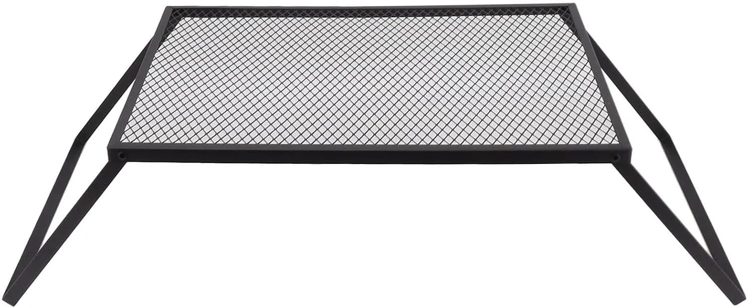 Folding Camp Fire, Robust, Compact, Portable, High Temperatures, Light, Light for Picnics (50x35cm Standard)