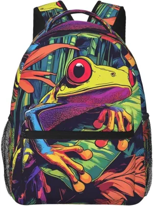 Frog Stylish Backpack For Trekking Commute Men/Male