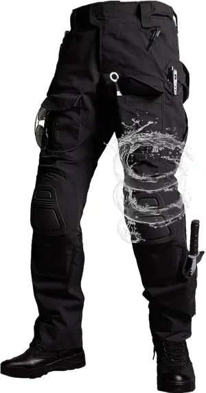 G3 Tactical Combat Pants, Men's Military Ripstop Camo Army Pants for Outdoor Hunting Paintballing - No Kneepad
