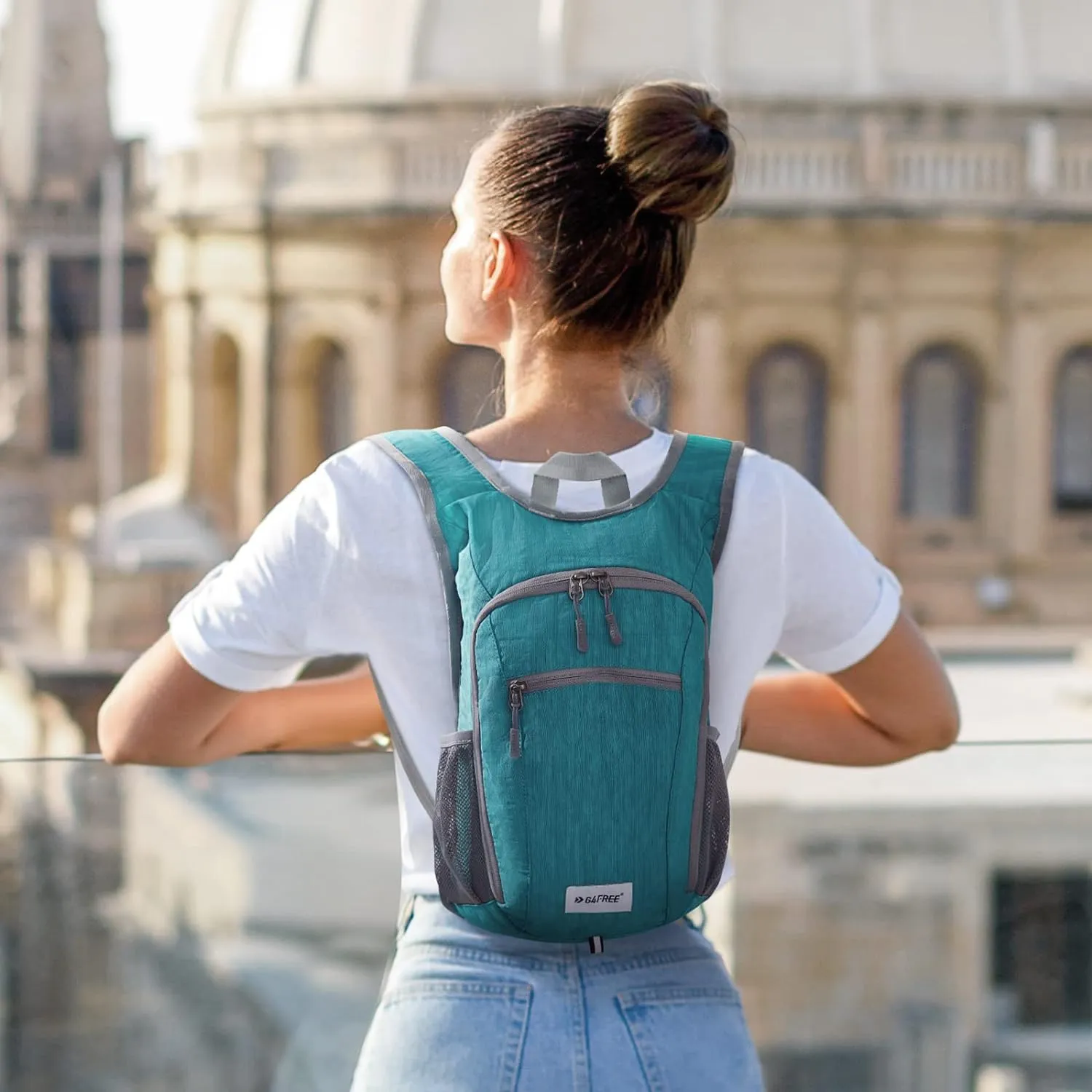 G4Free 10L/15L Hiking Backpack Lightweight Packable Hiking Daypack Small Travel Outdoor Foldable Shoulder Bag