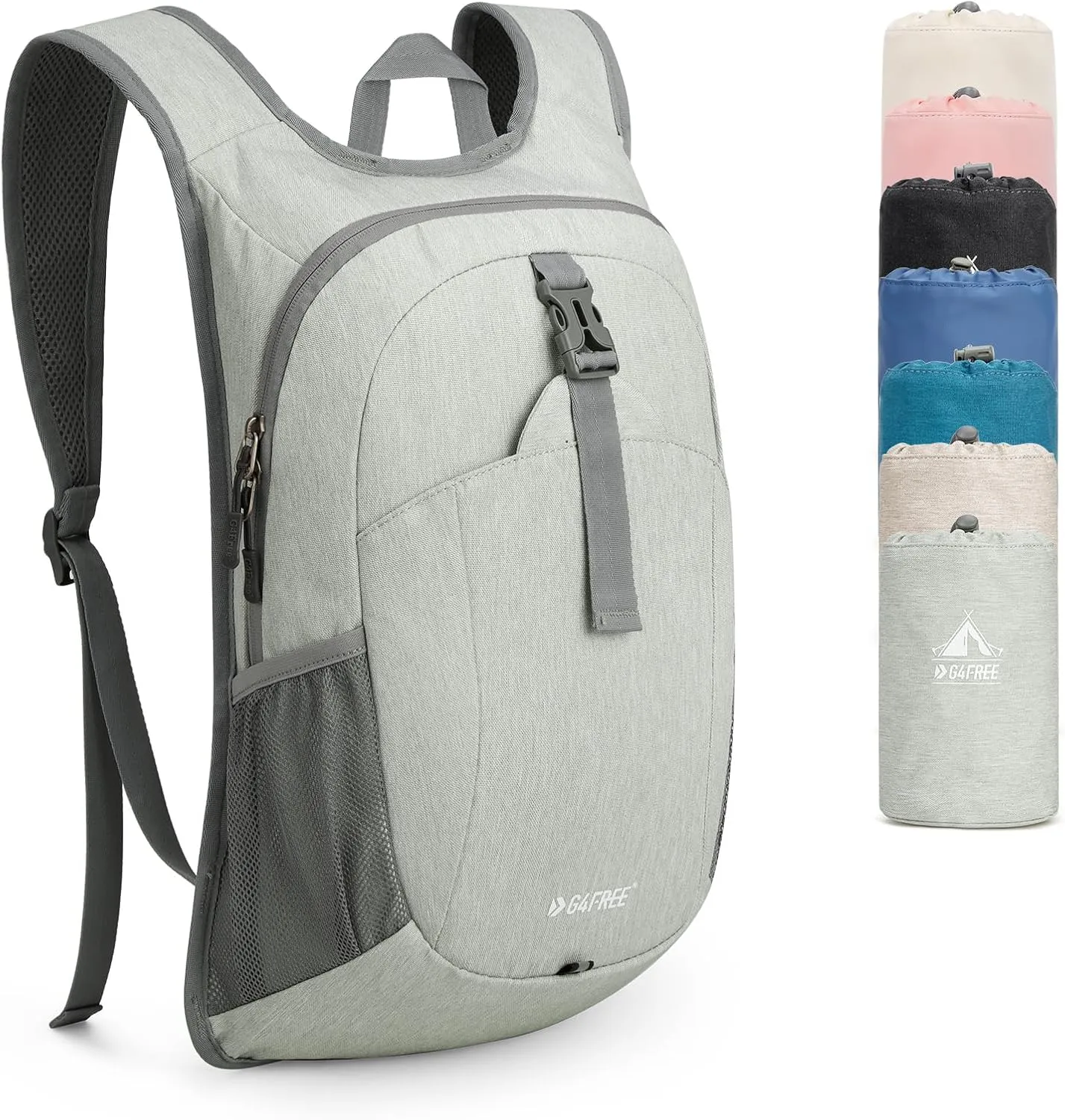 G4Free 12L Hiking Backpack, Lightweight Small Hiking Daypack for Outdoor Travel Mini Foldable Shoulder Bag