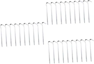 GANAZONO 36pcs Tent Pegs Heavy Duty Camping Tent Stakes for Secure Outdoor Use Wind Resistant Ground Anchors for Awnings and Lightweight and Portable Design