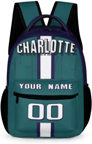 Generic Personalized Backpack Basketball City Fans Gifts Sport Bags High Capacity Custom Any Name and Number for Men Women