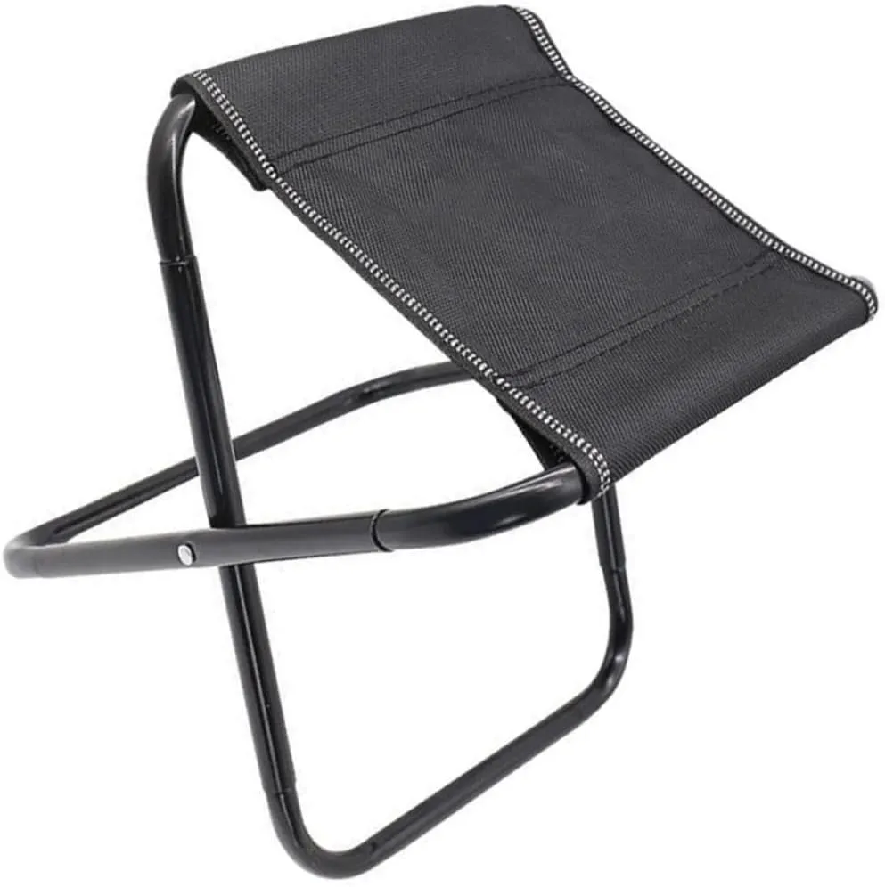 GLEAVI Ergonomic Portable Folding Stool for Camping Hiking Sturdy and Lightweight