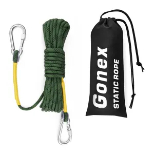 Gonex PRO 10m Static Climbing Rope Carabiner