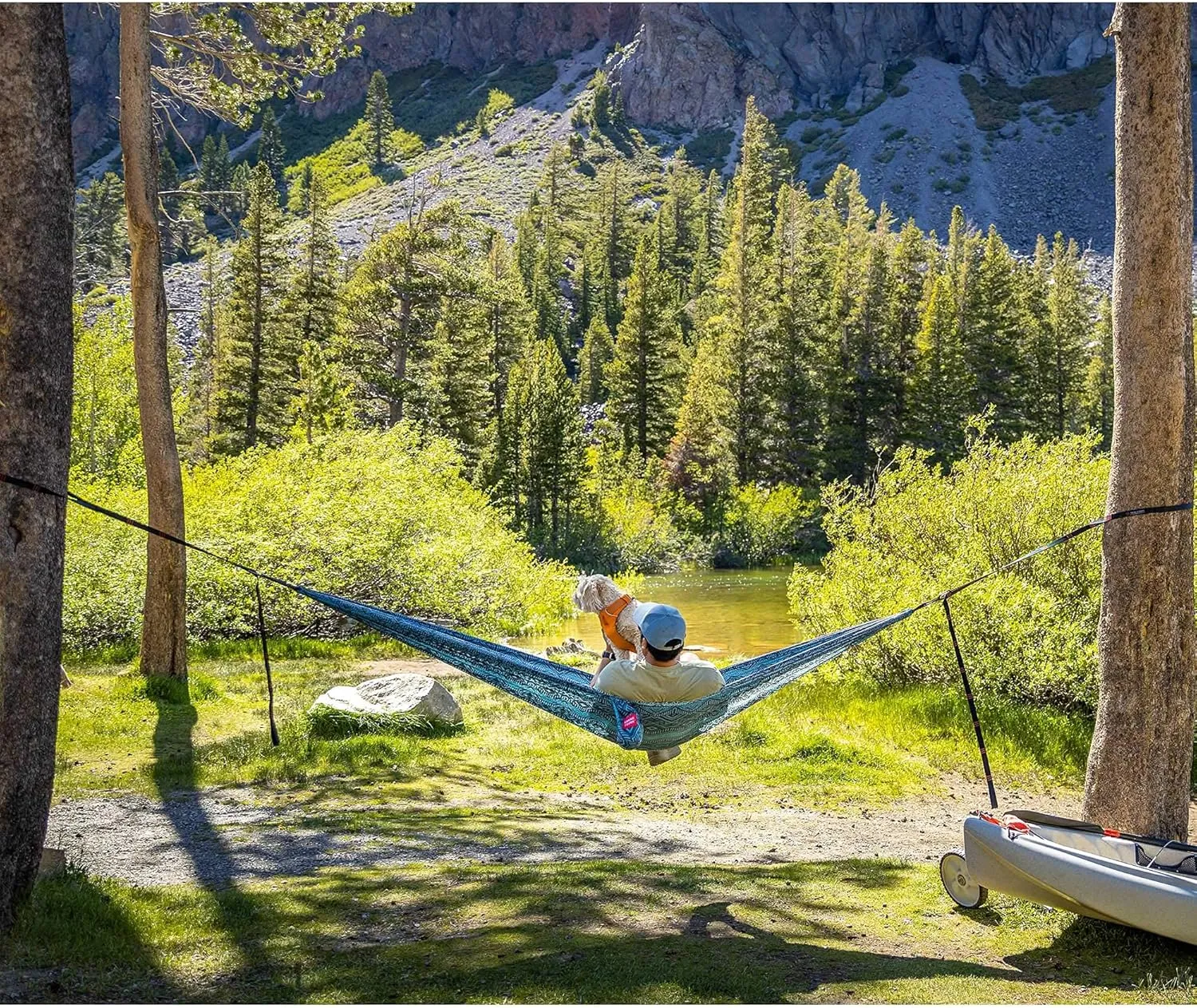 Grand Trunk TrunkTech Double Hammock - Bluu Nile