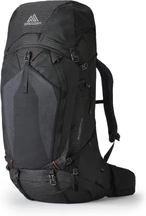 Gregory Baltoro 85L Pro Unisex Backpacking Pack with FreeFloat Suspension, AirCushion Breathable Backpanel, Medium, Lava Black