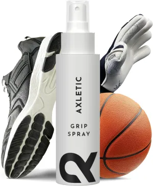 Grip Spray for Basketball Shoes Bottom, Tennis Racket, Gloves, Sneakers, Pole Dance, Crossfit, Climbing - Transparent, Non Slip, Residue Free, Vegan, 3.4 oz