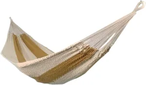 Hammock Anti-Rollover Cotton Rope Hammock Outdoor Mesh Double Swing Outdoor Supplies Portable Net Bag Hanging Chair Hammocks for Outside(Green)