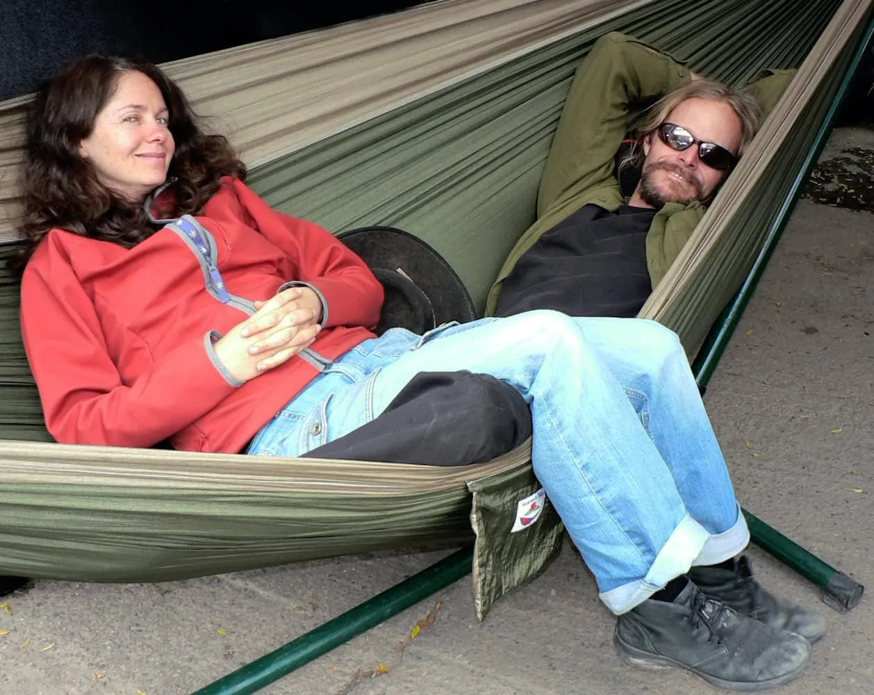 Hammock Bliss Double - Extra Long - Extra Wide - Extra Large - Two Person Double Wide Camping Hammock - Suspension System Included - The Largest Double Hammock On Planet Earth