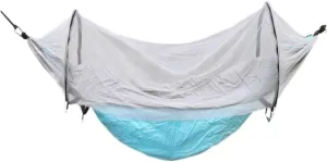 Hammock Double Automatic Mosquito Net, Anti-Rollover Hammock, Parachute, Bunis Spinning Camping Leisure Double Hanging Chair Hammock Outdoor(Gray)