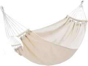 Hammock Double Beige Hammock Outdoor Swing Summer Camping W Anti-Rollover Home Indoor Single Double Adult Dormitory Hammock Outdoor(Beige,D)
