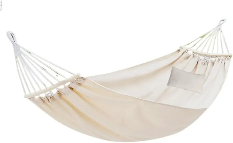 Hammock Double Hammock Outdoor Swing Canvas Outdoor Canvas Anti-Rollover Swing Hammock Outdoor Home Canvas Hanging Chair Hammock Outdoor