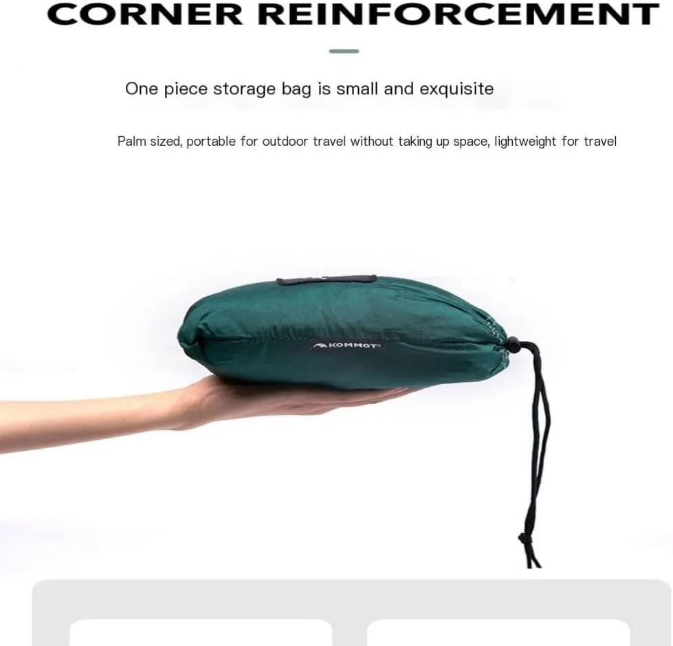 Hammock Double Muche Outdoor Camping Anti-Rollover Hammock Adult Outdoor Swing Ultra-Light Portable Double Hanging Chair Hammock Outdoor(E)