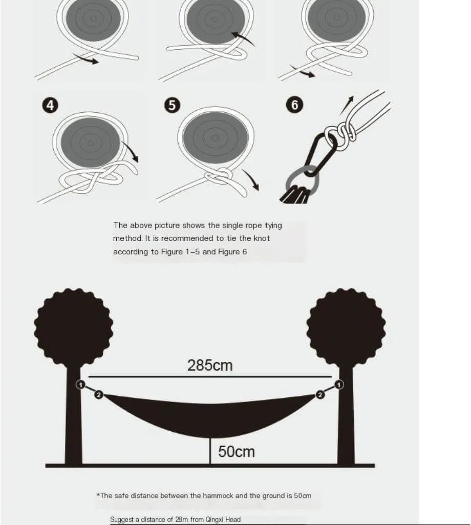 Hammock Double Outdoor Camping Swing Hammock Outdoor Double Anti-Rollover Outdoor Tourism Camping Camping Hanging Chair Hammock Outdoor(Blue,Small)