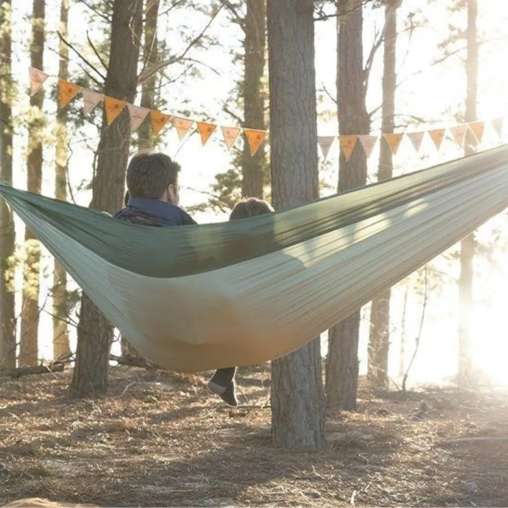 Hammock Double Outdoor Camping Swing Hammock Outdoor Double Anti-Rollover Outdoor Tourism Camping Camping Hanging Chair Hammock Outdoor(Blue,Small)