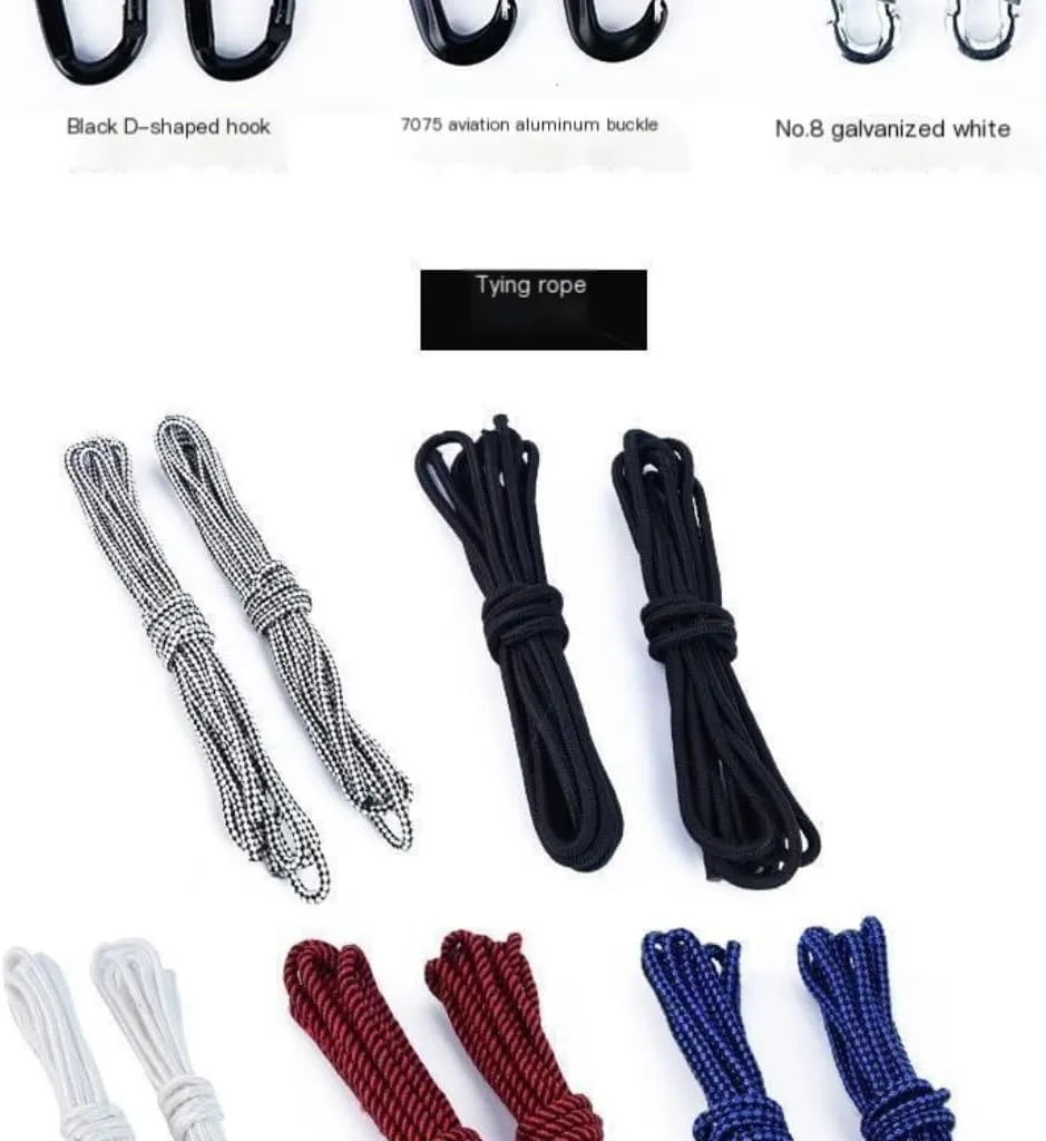 Hammock Double Outdoor Double Hammock Camping Single 210T Swing Hammock Nylon Outdoor Hammock Outdoor Parachute Cloth Hammock Outdoor(220 * 90cm)