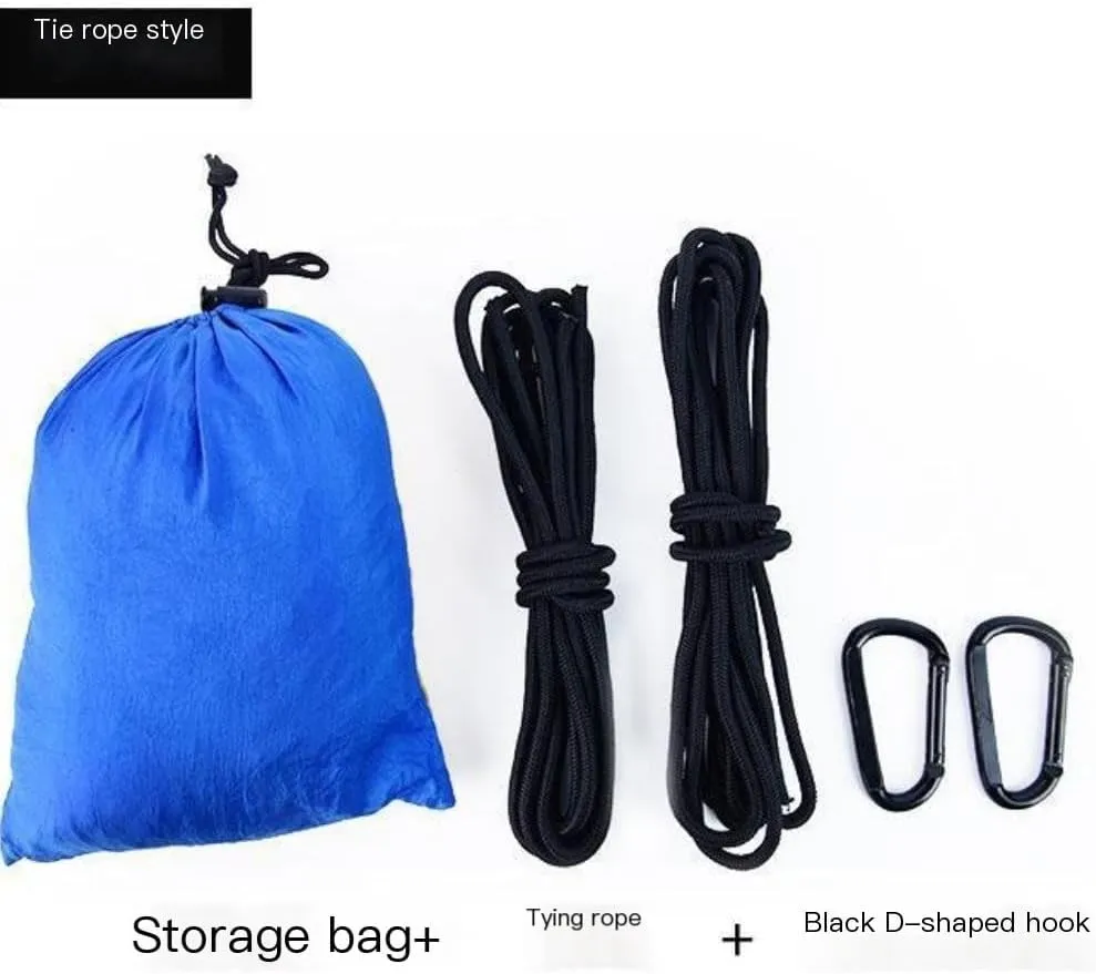 Hammock Double Outdoor Double Hammock Camping Single 210T Swing Hammock Nylon Outdoor Hammock Outdoor Parachute Cloth Hammock Outdoor(220 * 90cm)