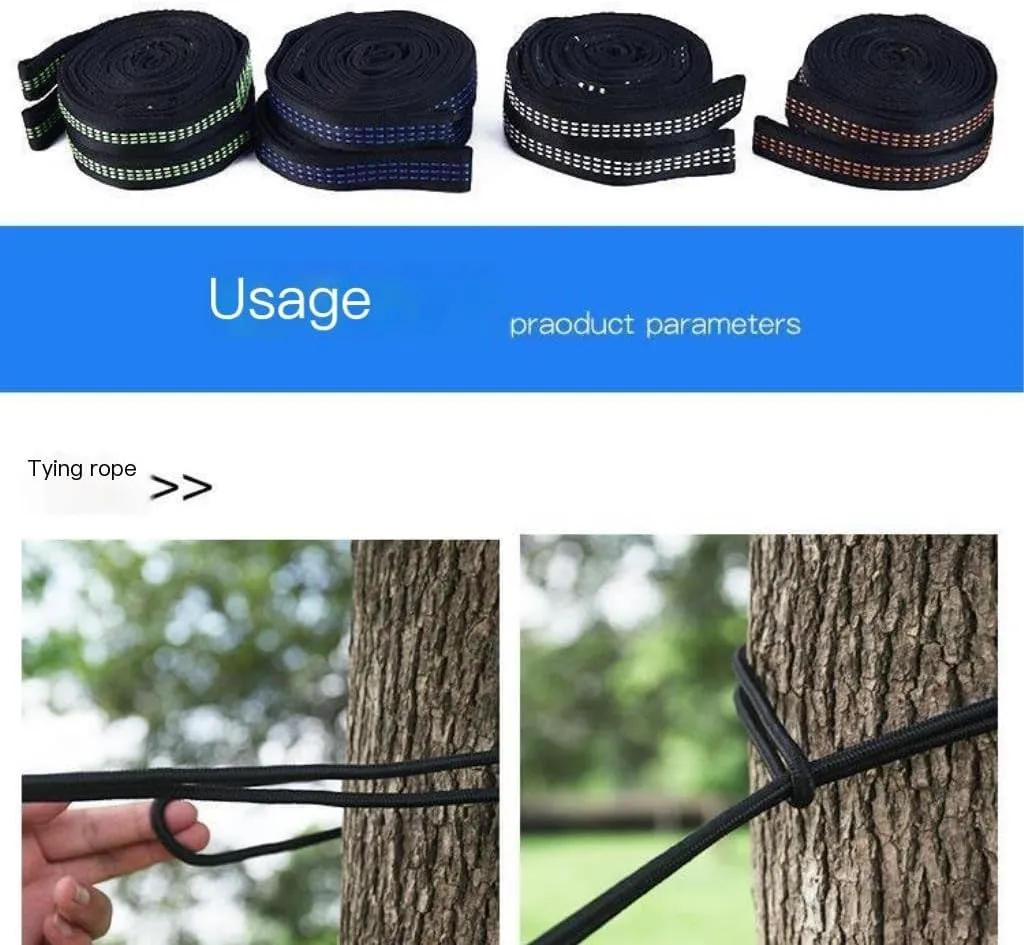 Hammock Double Outdoor Double Hammock Camping Single 210T Swing Hammock Nylon Outdoor Hammock Outdoor Parachute Cloth Hammock Outdoor(220 * 90cm)