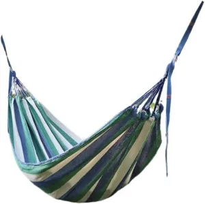 Hammock Double Thickened Cotton Canvas Camping Hammock Sheets Double Hammock Outdoor Camping Swing Dormitory Hanging Chair Hammock Outdoor(A)
