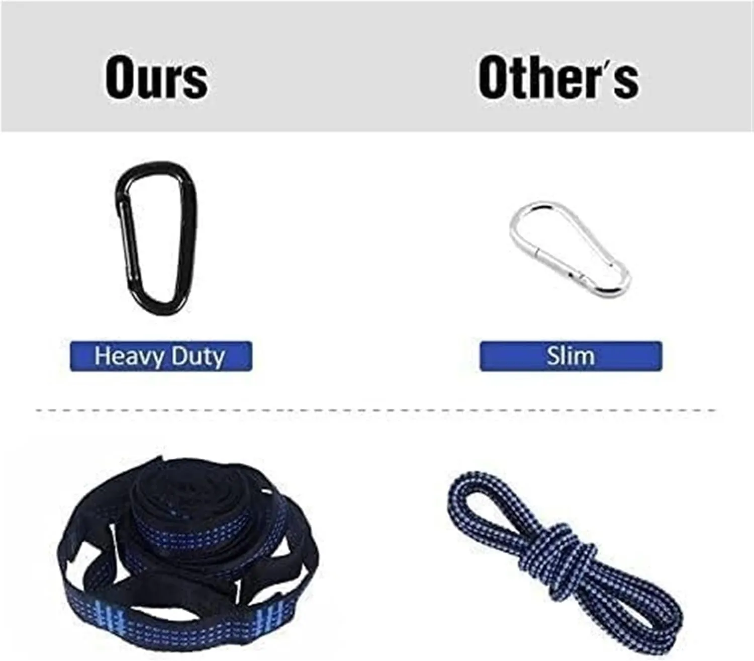 Hammock Lightweight Portable Double & Single Hammock with Tree Straps, Camping Gear for Outside Backpack Travel Portable Hammock