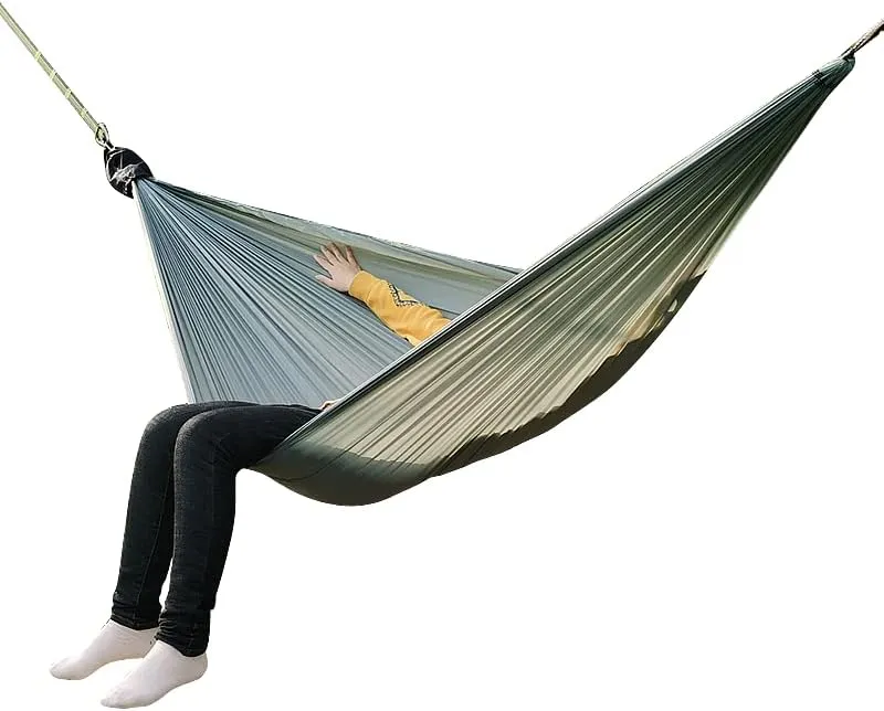 Hammock Outdoor King Size Camping Hammock Parachute Double Portable Couple Nylon Hamak Travel