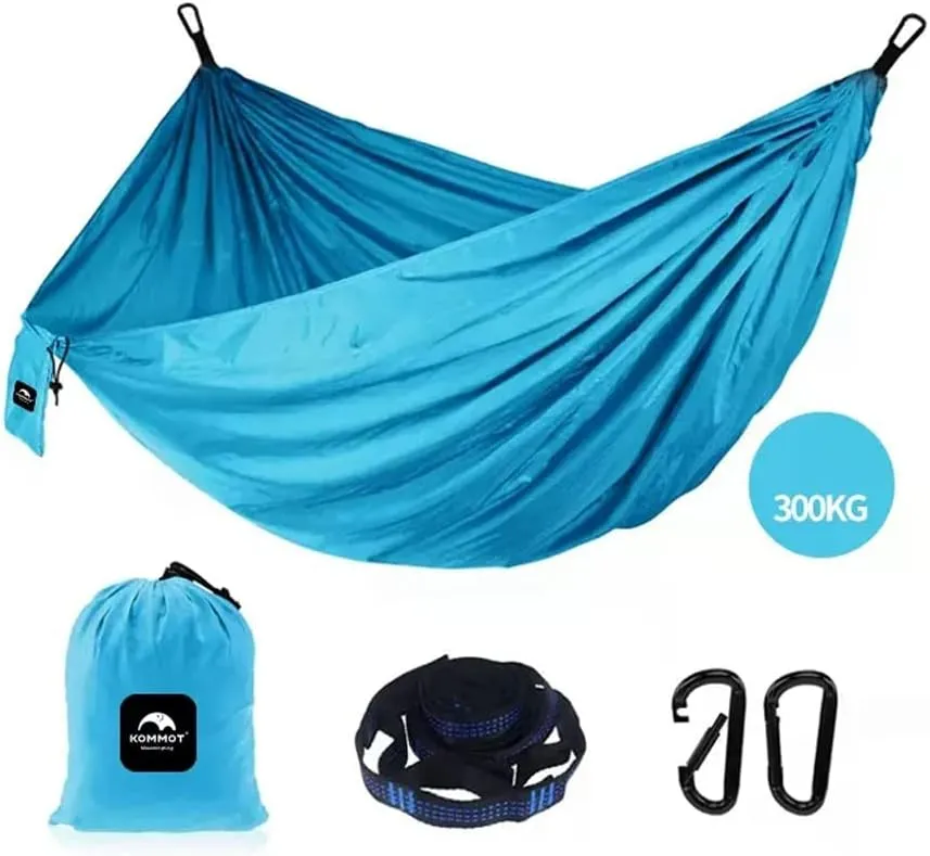 Hammocks Camping Hammock 320 X 200cm for 2 Person, Portable Lightweight Nylon Double Hammock