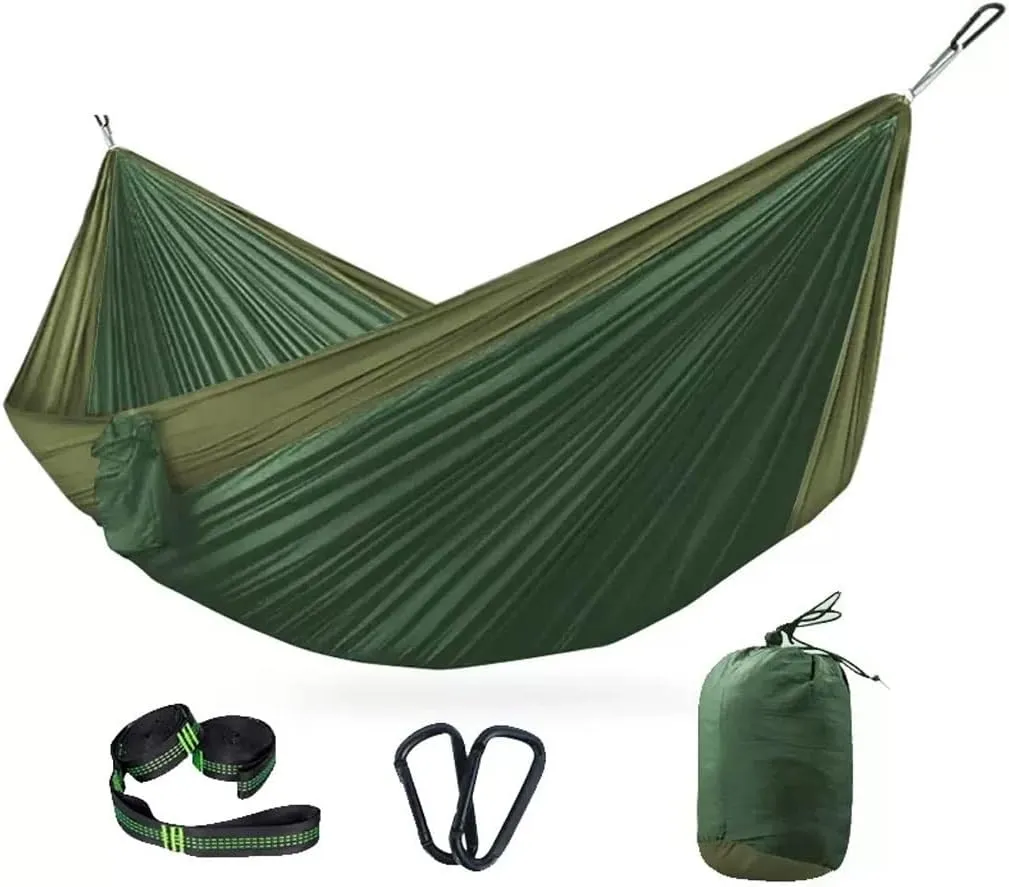 Hammocks Camping Hammock Portable Double Outdoor Hammocks for Camping Backpacking Hiking Travel, 300*200cm
