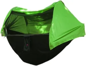 Hammocks Hammock Outdoor Camping Anti-Mosquito Hanging Sheet Double Summer Widening Parachute Single Anti-Rollover Camping Hammocks(J)