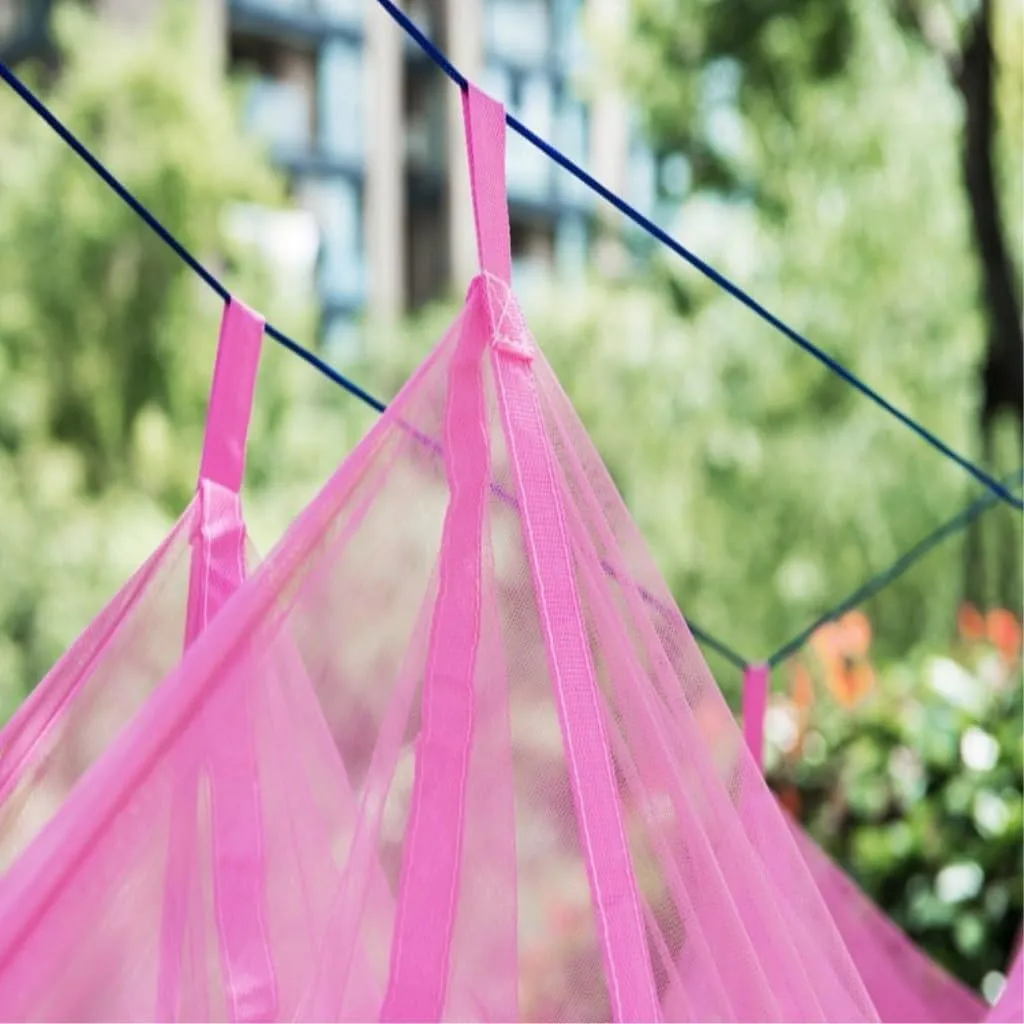Hammocks Mosquito Net Hammock Double Outdoor Anti-Mosquito Parachute Cloth Swing Outdoor Sleeping Hanging Tree Camping Camping Hammocks(Blue)