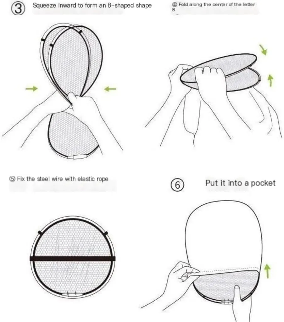 Hammocks Outdoor Anti-Mosquito Hammock Automatic Quick Opening with Mosquito Net Parachute Cloth Single Double Portable Camping Hammocks(Green)
