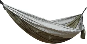 Hammocks Outdoor Camping Parachute Nylon Cloth Single Double Outdoor Camping Cycling Indoor Leisure Outdoor Hammock Camping Hammocks(A,B)