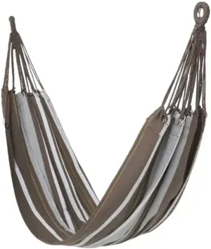Hammocks Outdoor Hammock Camping Breathable Wear-Resistant Thickened Portable Hammock, 200*100cm, Braun