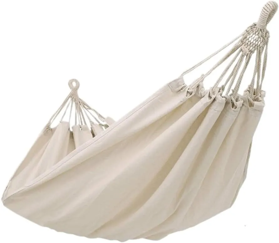 Hammocks Outdoor Hammock Folding Hammock Double Outdoor Leisure Hammock Camping Thick Polyester Cotton Hammock Camping Hammocks