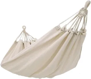 Hammocks Outdoor Hammock Folding Hammock Double Outdoor Leisure Hammock Camping Thick Polyester Cotton Hammock Camping Hammocks