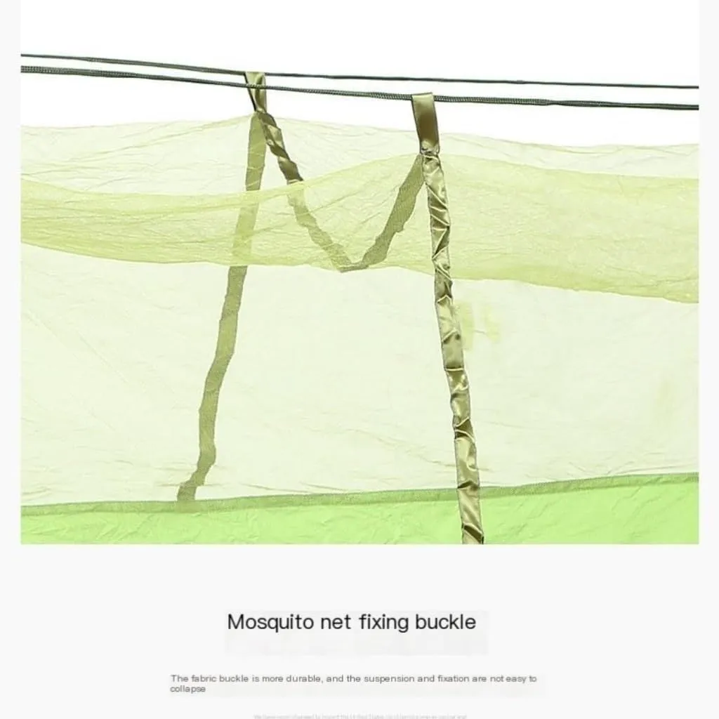 Hammocks Outdoor Parachute Wholesale Hammock with Mosquito Net Anti-Mosquito Nylon Single Double Camping Hammock Camping Hammocks(Green)