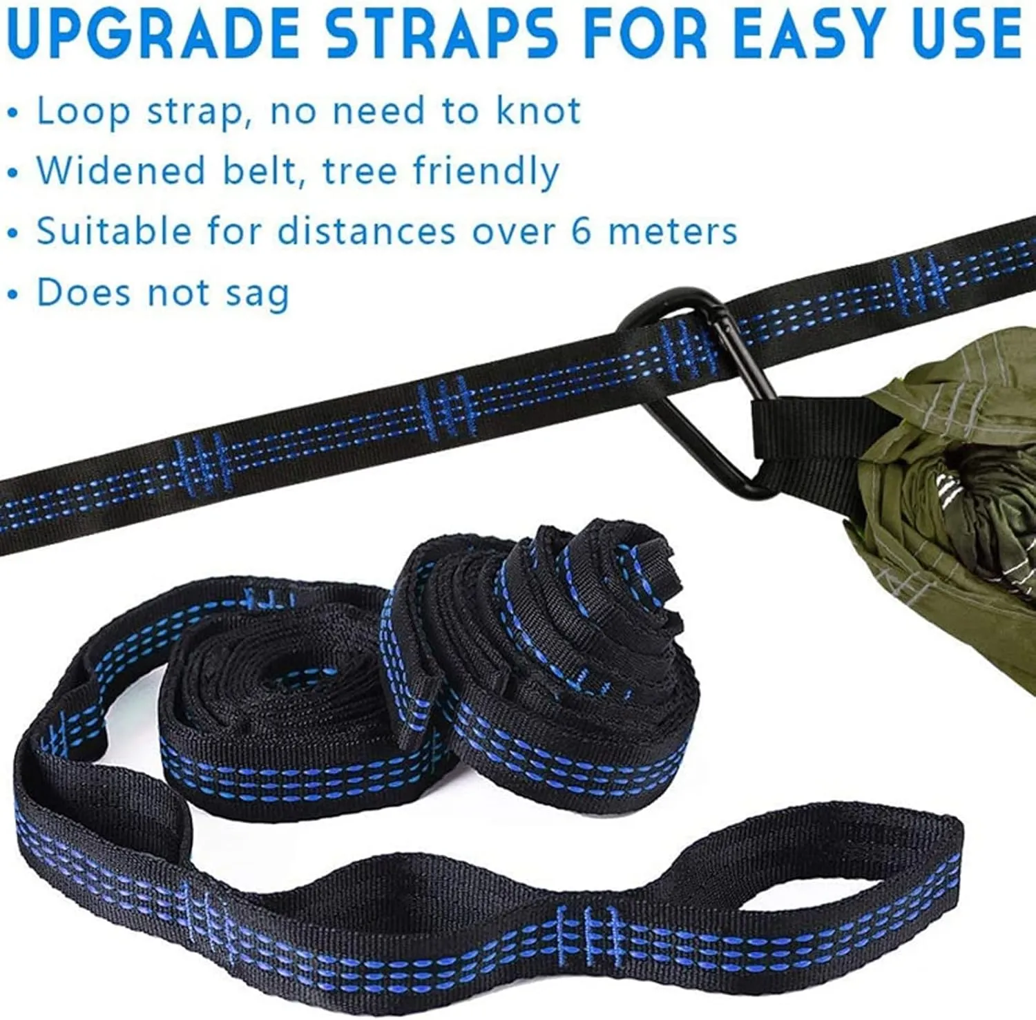 Hammocks Portable Hammock Outdoors Double Camping Hammocks with Mosquito Net Lightweight Parachute Nylon Hammock for Backpacking Hiking Outdoor Hammock