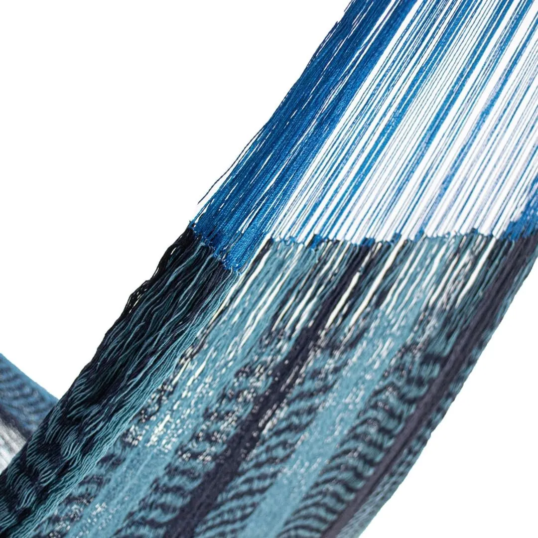 Hammocks Rada- Handmade Yucatan Hammock - Matrimonial Size (2-Blues)