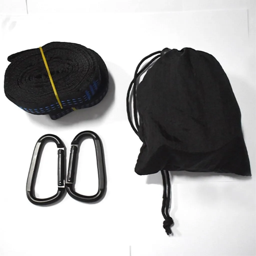 Hamock Outdoor Camping Camping Hammock Sheet Double Automatic Quick-Open Pole Mosquito Net Anti-Rollover Hammock Hanmock(B)