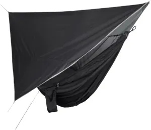 Hamock Outdoor Mosquito Net Hammock Canopy Set Outdoor Camping Quick-Open Hammock Plus Rainproof Sunshade Canopy Hanmock(E)