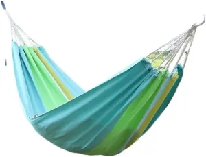 Hamock Thickened Cotton Canvas Camping Hammock Sheets Double Hammock Outdoor Camping Swing Dormitory Hanging Chair Hanmock(F)