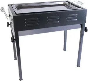 HBJWOV Outdoor Barbecue Stove Stainless Steel Folding Barbecue Rack Portable Carbon Stove For Baking