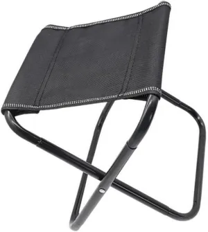 Healifty Small Folding Stool for Camping Portable Chair Folding Design Lightweight Travel Stool for Outdoor Activities
